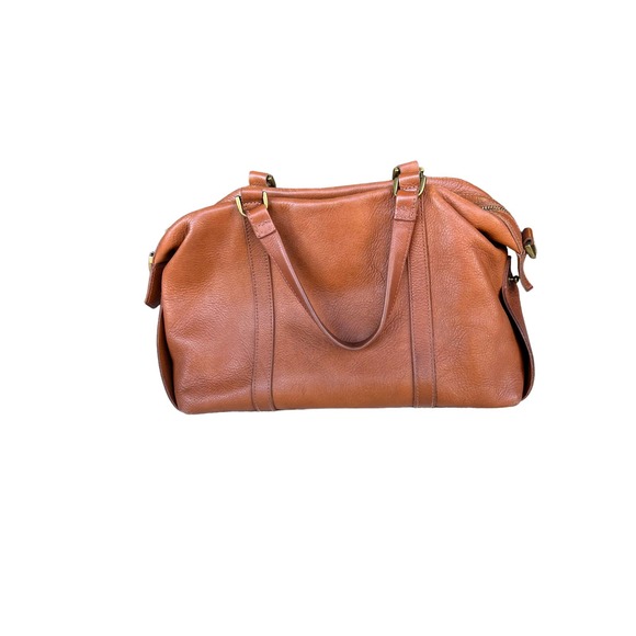 Madewell Leather Glasgow Satchel - Picture 1 of 13